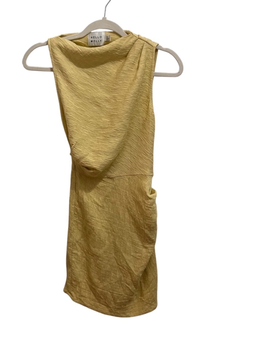 Hello Molly Perfect Draped For All Mini Dress - Size XS 2 - Picture 3 of 6